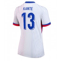 Camiseta Francia Kante #13 Segunda Equipación Replica Eurocopa 2024 para mujer mangas cortas